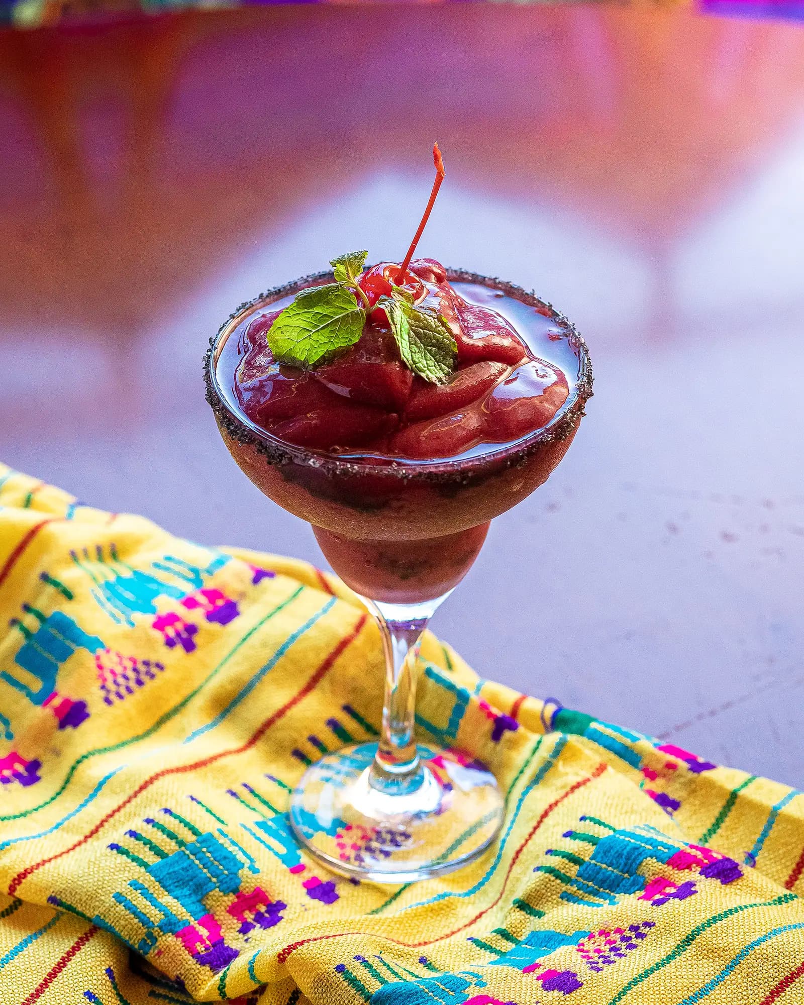 Prato da sessão de fotos de culinária mexicana do El Paso